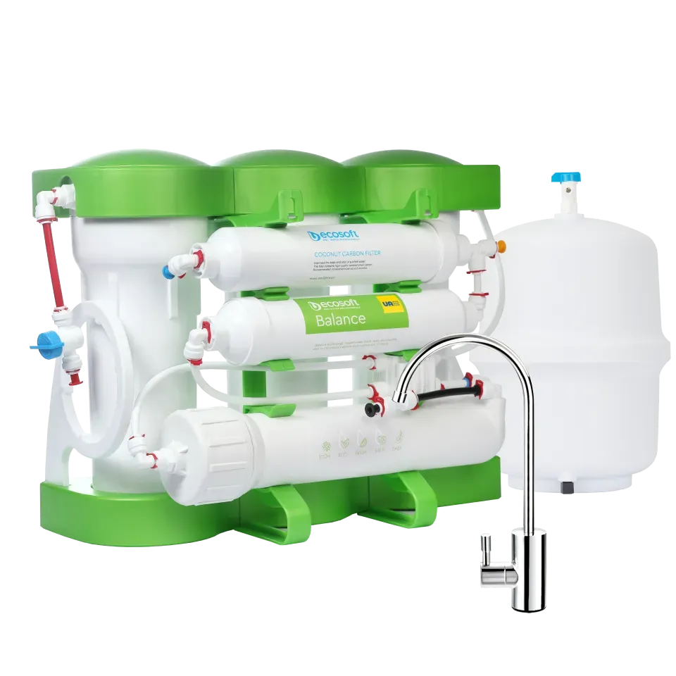 Pack Osmoseur O'Lympe PUR BALANCE ECOSOFT RO FILTRE 2